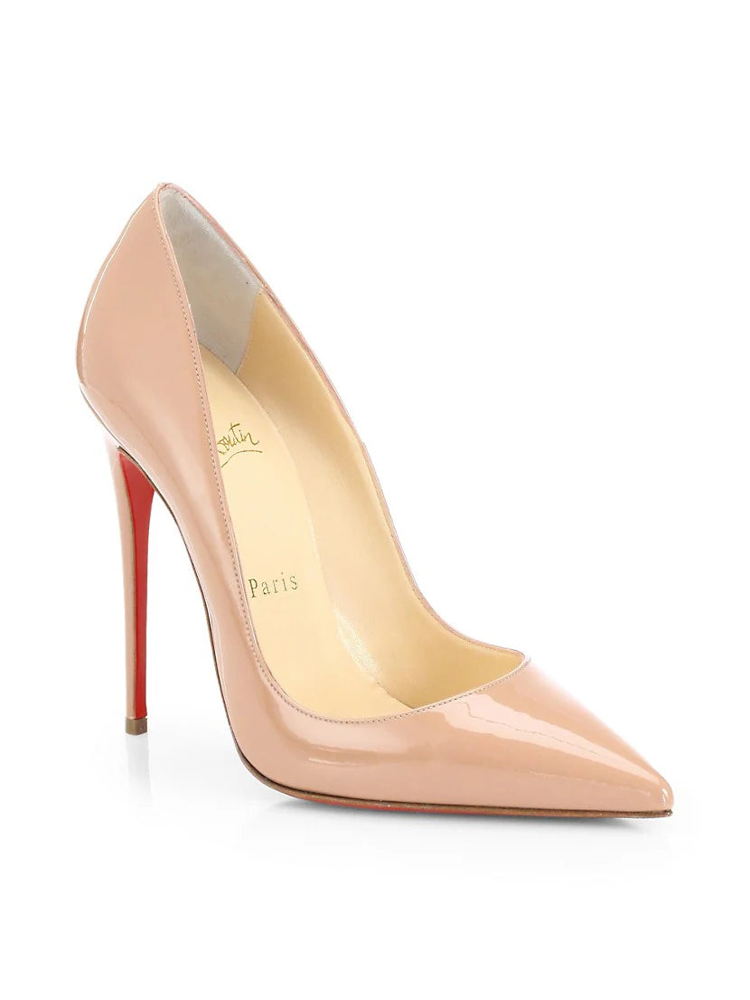 Christian louboutin so kate 120 discount cutout leather and tweed pumps