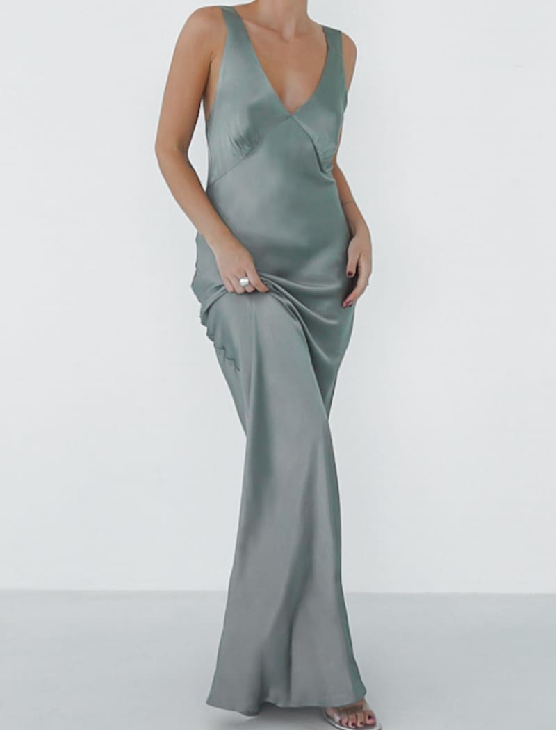 sunset strip maxi dress – Clutch