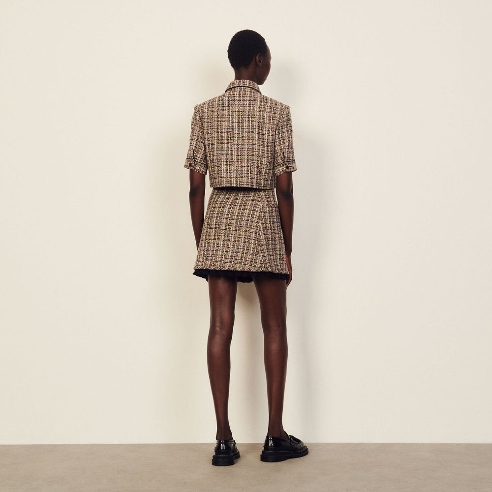 Short Tweed Skirt – Clutch - Main Image