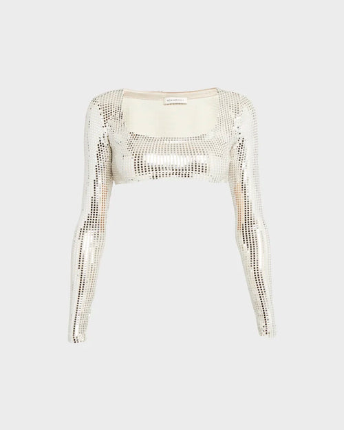 Cult Gaia Asha Bralette Chain – Clutch